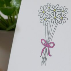 Bosje bloemen close up
