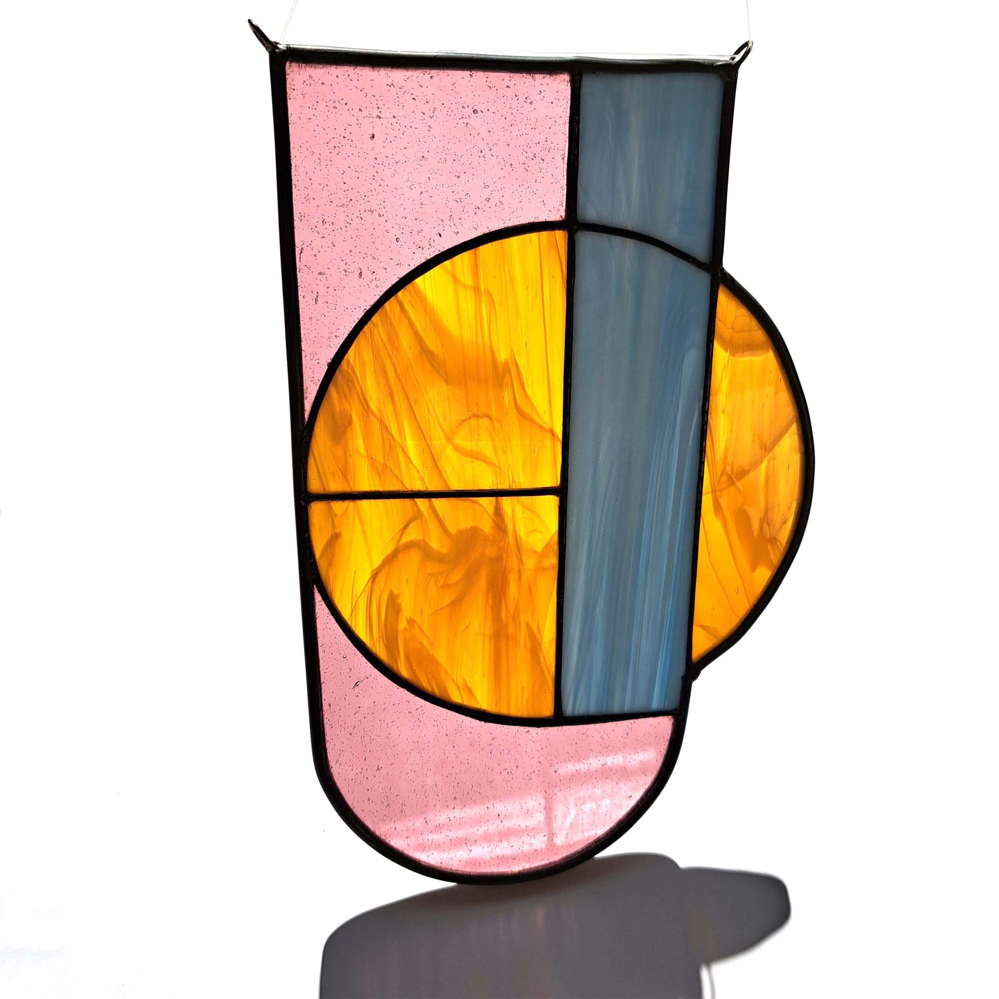 Elisabeth glas in lood suncatcher Glas Studio Nouck