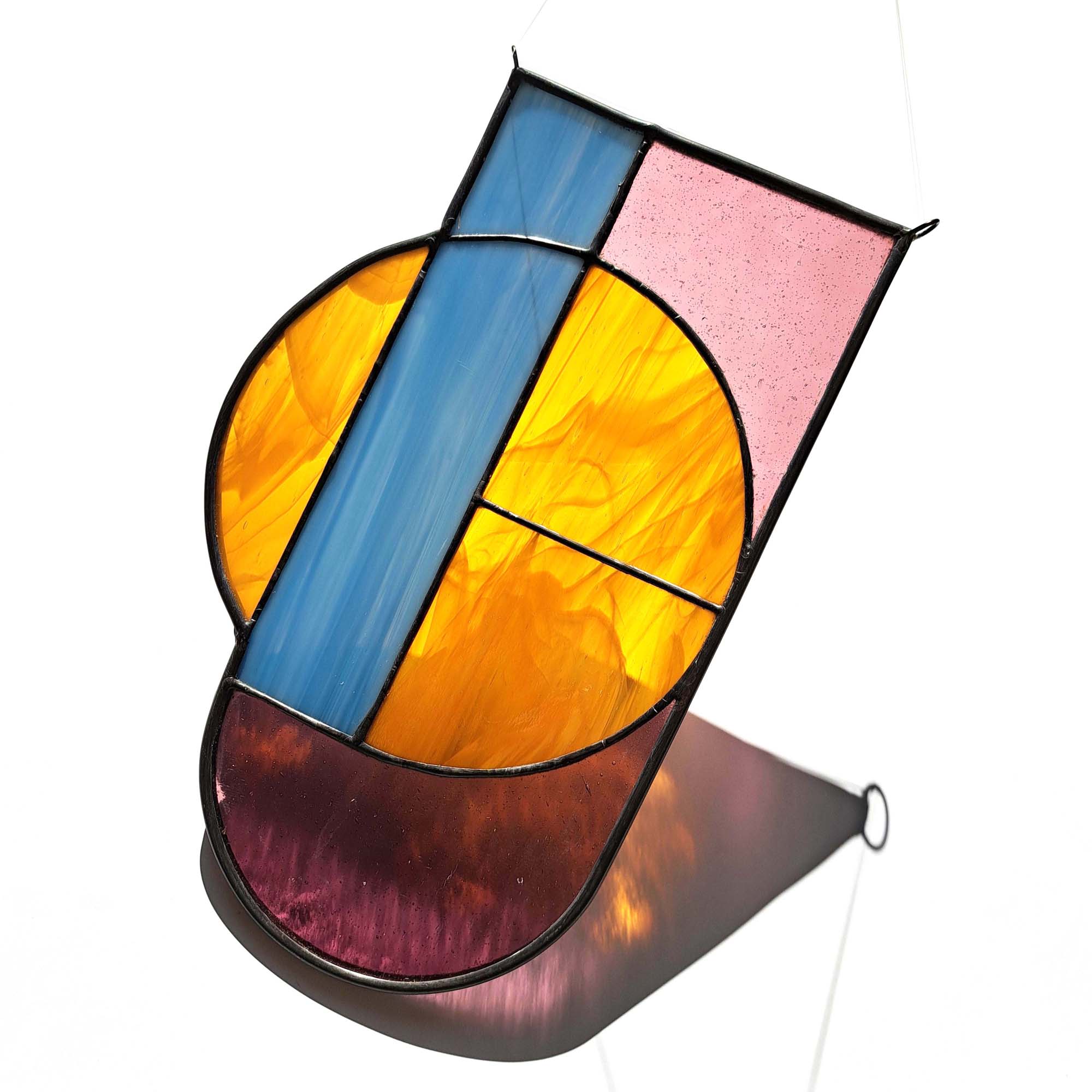 Elisabeth glas in lood suncatcher Glas Studio Nouck