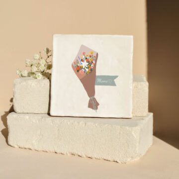Tegeltje | Flower Power Mama