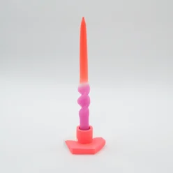 Kandelaar Topsy Turvy en Kaars Topsy Turvy